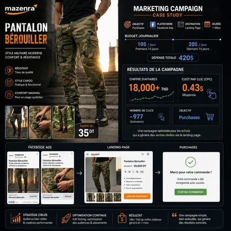 Mazenra landing page
